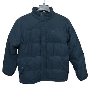 Eddie Bauer EB650 Goose Down Bomber Puffer Jacket Coat Mens Size M Gorpcore